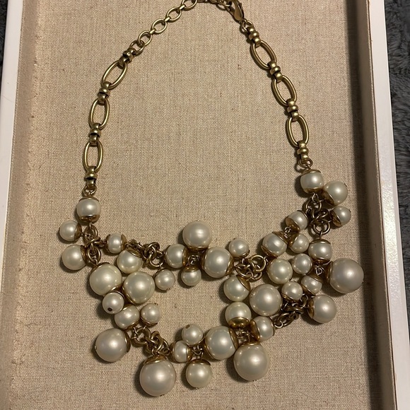 Stella & Dot Pearl bobble necklace - Picture 2 of 4